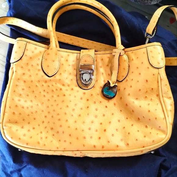Dooney & Bourke Handbags - Dooney Bourke Ostrich small tote